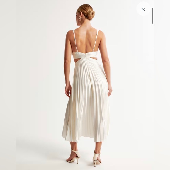 NWT A&F Satin Dress - Picture 4 of 11